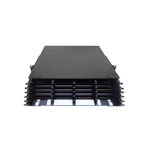 2U 288 Ports HD MPO/MTP Patch Panel 12 Fiber Cassettes