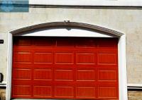 50mm galvanizou a porta secional isolada de aço da garagem com a espuma do plutônio Infilled