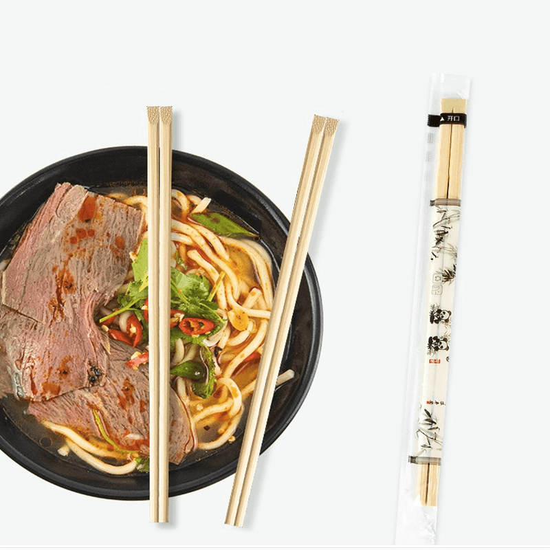 Baguettes jetables en bambou de style design moderne Tensoge Matière première pour les besoins des clients