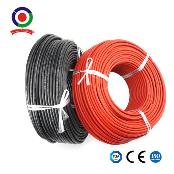 Cable fotovoltaico solar de 4mm 1000V CC 55A Cobre estañado Aislamiento XLPO