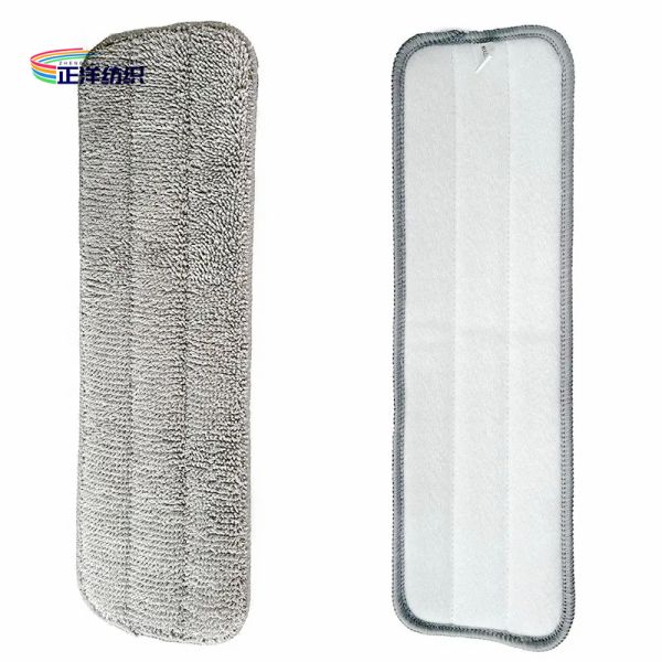 Quick Dry 5x18 Inch Microfiber Wet Mop Ultra High Water Absorption