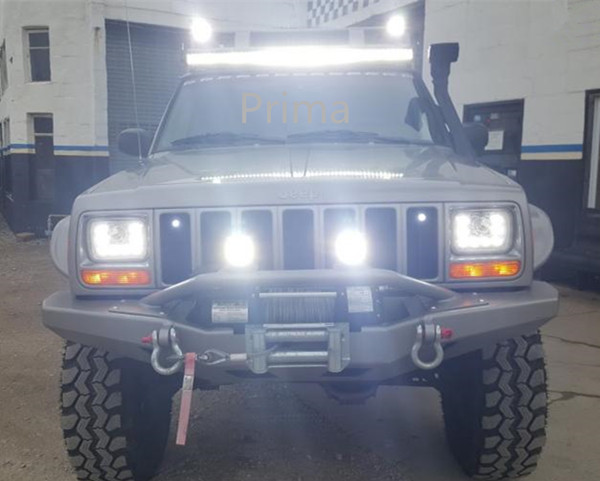 5 Inch X 7 Inch Led Car Headlights , 6 Inch X 7 Inch Jeep Wrangler Headlights