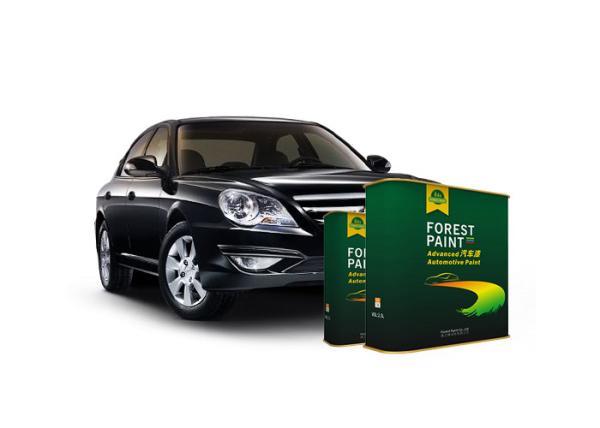 Quick Drying 2K Solid Auto Body Metal Filler Deep Emerald Green Flat Black 2k Spray Paint 2k Topcoat