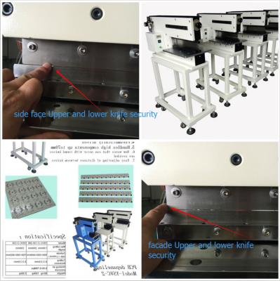 Conseil bas en aluminium fait sur commande de la séparation 330MM de carte PCB de lames de Circlce