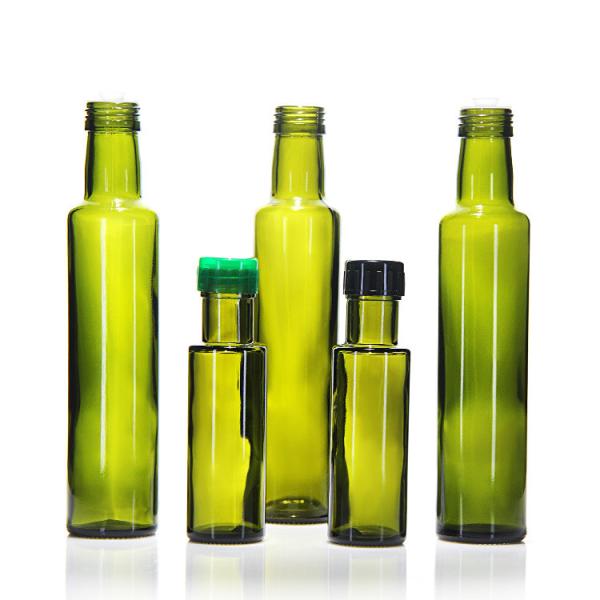 Óleo de oliva personalizado Garrafa de vidro Marasca 250 ml 500 ml Para cozinha