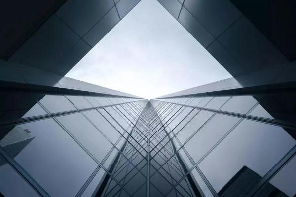 Vertical Installation Metal Curtain Wall Powder Coating Glass Curtain Wall
