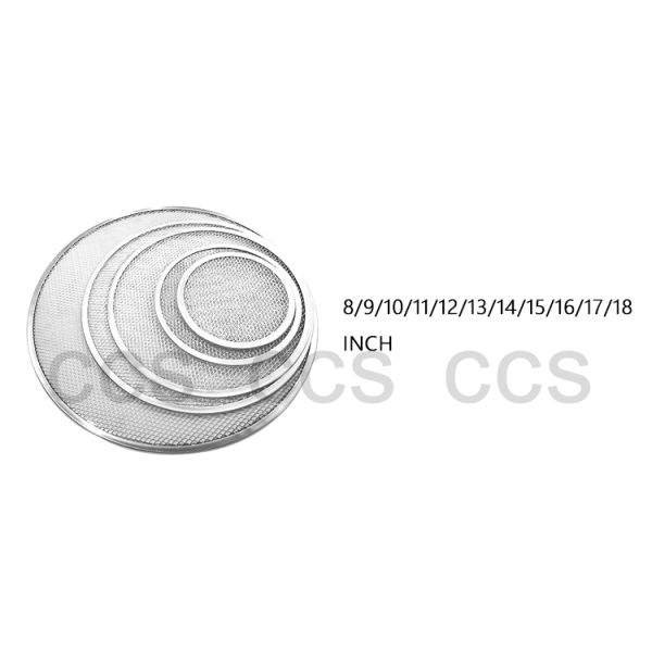 Коммерческая 10-дюймовая пицца bandeja para hornear, поднос для пиццы, формы для пиццы, серебряная сковорода с отверстиями