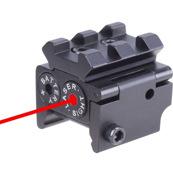 Dot Lazer Sight Pistol rojo | Vistas tácticas Airsoft | Vista del laser | Pistola del indicador del laser de los rifles del arma de la mano del alcance | Aire tan