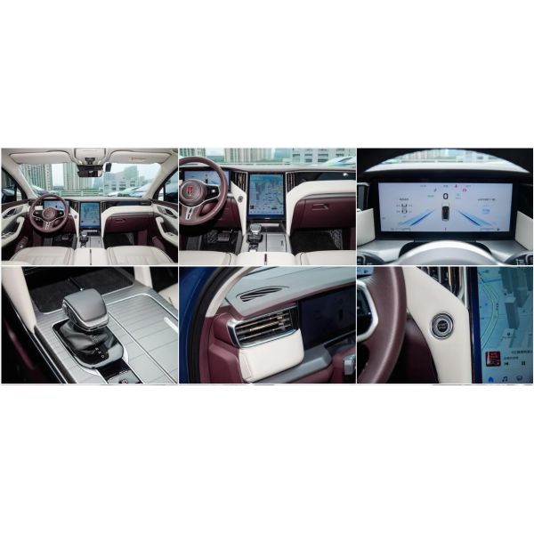 2026 Hongqi HS7 PHEV Luxury Midsize SUV 358kW AWD 120-125km EV Range 6.8s 1000km+ Combined L2 ADAS Global Export