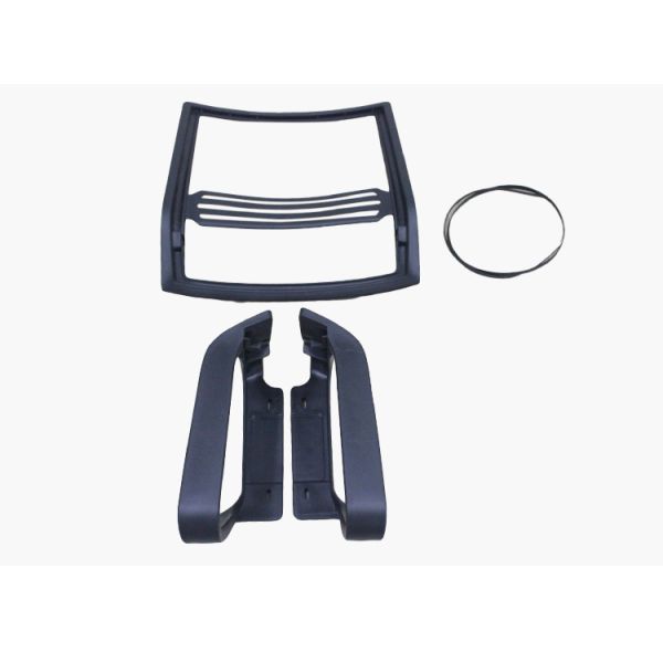 Пятизвездочный офисный стул Сдвижная основание смонтировано Пластиковые волокна офисный стул Пластиковая спина