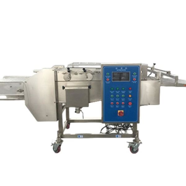 Voltage 380V Meat Grinder Automatic Battering Breading Machine for Food Processing Line