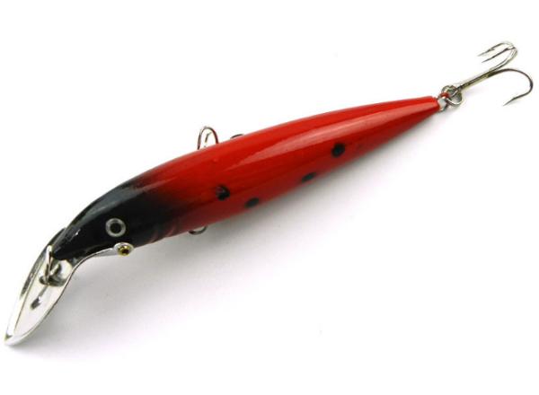 14cm 16.2g  metal tongue action diving muti colors  hard plastic fishing lure