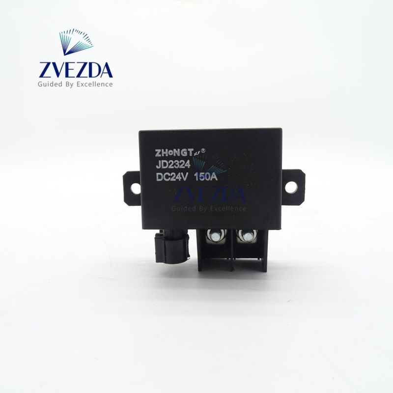 24V 150A High Current Relay Parts JD2324 37FVQ-35010 Excavator Main Power Control