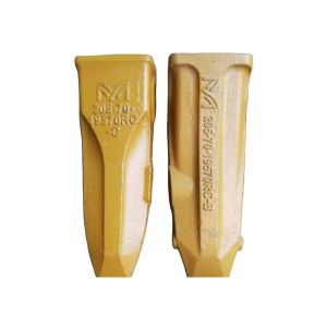 Dientes de cubo de excavadora de acero fundido 205-70-19570 Komatsu PC200 Dientes de roca