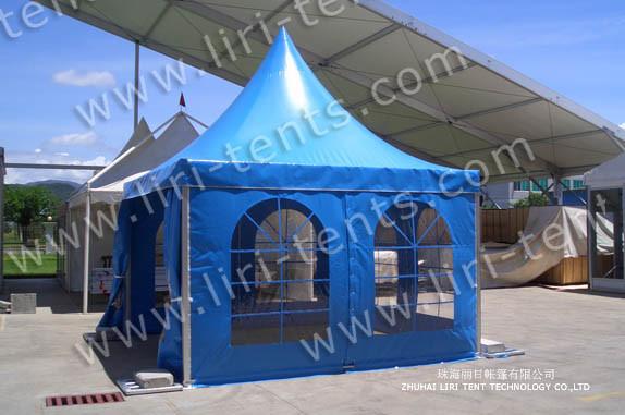 5X5m Pagoda Party Tent for rental, High Peak Pagoda Party Tent, Outdoor event party tent with printing