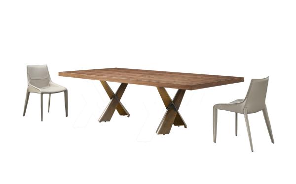 Meubles de salle à manger européenne de style ancien table à manger en bois de luxe table haute classique