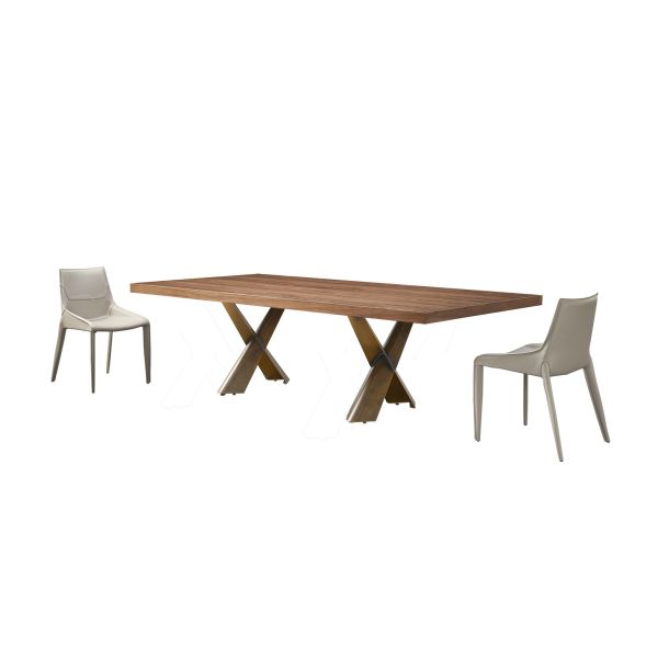 Meubles de salle à manger européenne de style ancien table à manger en bois de luxe table haute classique