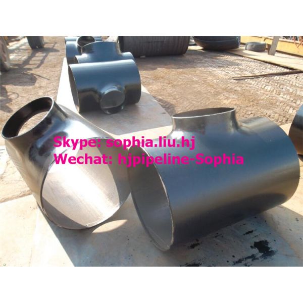 CS(carbon steel) reducing tee Hengjia pipe fittings