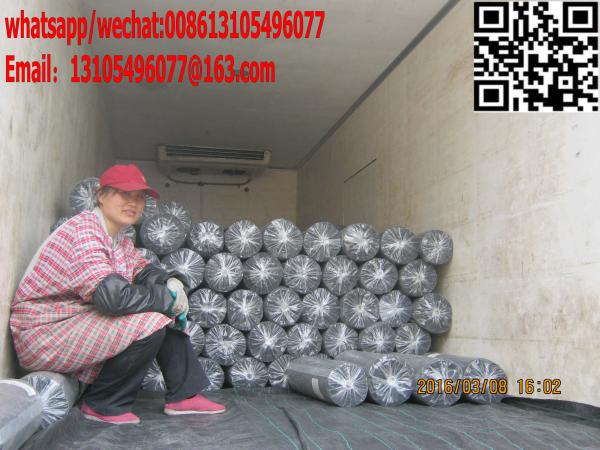 black pp woven silt fence weed barrier fabric heavy duty landscaping mat fabric