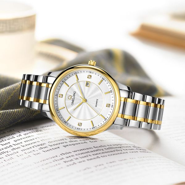 3ATM Waterproof Alloy Quartz Watch Men'S Business Wrist Watch BSCI Certificate