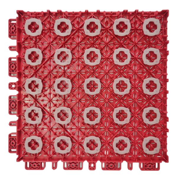 Outdoor Multi Sport Interlocking Tiles Pvc Pp Vinyl Basketball Court Floor