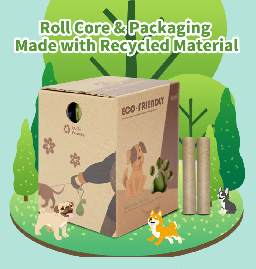 Изготовленная на заказ сумка кормы сумки 100% Biodegradable Eco кормы собаки майцены дружелюбная Compostable