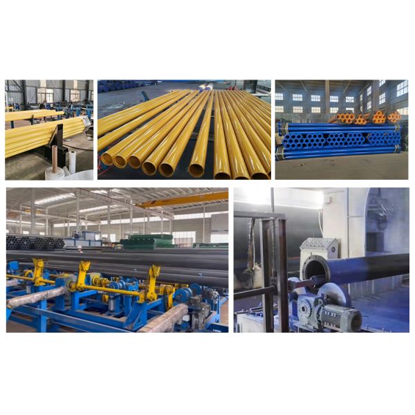 Color Plastic Coated Steel Pipe Customizable Inner and Outer Plastic-Coated Composite Steel Pipe
