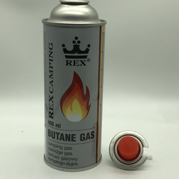 Empty Butane Gas Canister Cylinder for Refillable Fuel Containers