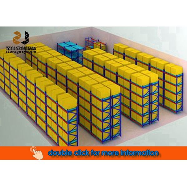 Промышленные металлические стеллажи с покрытием порошковым покрытием для хранения на складах