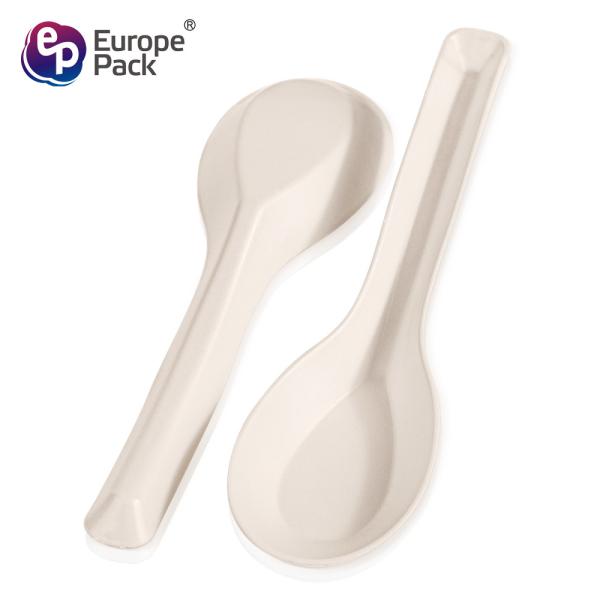 Best selling products disposable biodegradable cornstarch plastic soup spoon
