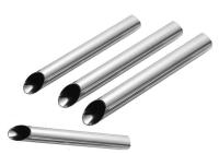 Acier/tube en aluminium anodisé de finition de moulin