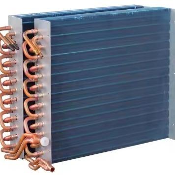 Máquina de transferência de bobinas de resfriamento por evaporação, condensador de tubos, trocador de calor de tubos de Cooper
