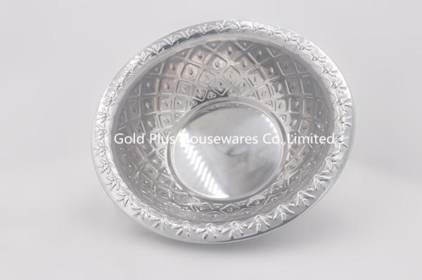 Polishing 50cm Stainless Steel Rice Washing Bowl Kitchen Tools