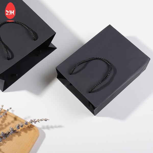 FSC Padding Handle Leather Paper Bag