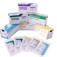 Polyglycolic Acid PGA Surgical Sutures 910 Vicry Silk Chromic Catgut Nylon Surgical Suture