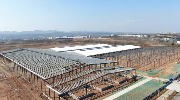 Prefabricated Construction Industrial Metal Materials Hangar Shed Warehouse Workshop Plant Steel Structure Building