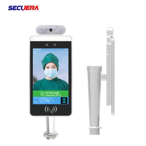 Access Control Walk Through Temperature Scanner Thermometer Biometric Machine