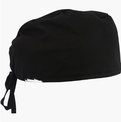 Hubei Haixin Scrub Cap Cotton Surgical Cap Unisex Doctor Cap Women Working Hat ISO 13485 CE