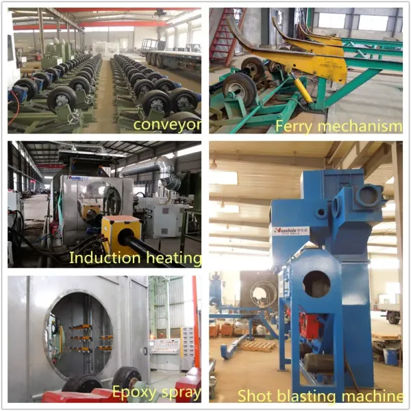 Integrated Steel Pipe Cleaning 3LPE & FBE Coating Production Line