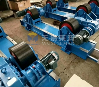 60T Heavy Duty Self-Aligning Welding Turning Rolls with Variable Frequency Drive for Pressure Vessels