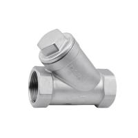 Ss de aço inoxidável 304 aço carbono DN 200 de 316 ferros fundidos 4 tipo filtros da válvula Y do filtro da flange da polegada 150lbs