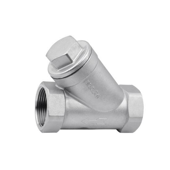 Ss de aço inoxidável 304 aço carbono DN 200 de 316 ferros fundidos 4 tipo filtros da válvula Y do filtro da flange da polegada 150lbs