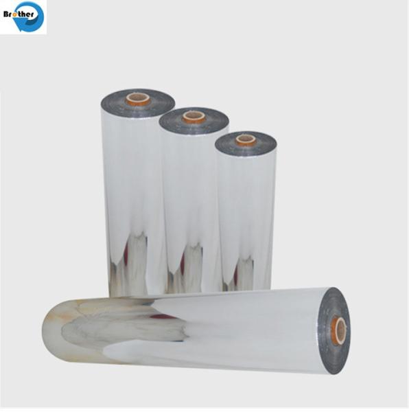 6um 8mic 10mic 12mic Metalized Pet Film and Aluminum Foil with PE Coating for EPE Foam