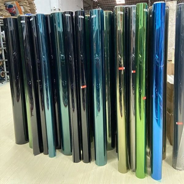 UVR 99% Прозрачная стеклянная пленка Офисный торговый центр Дом Ультрафиолетовая защита Здание Солнечная стеклянная пленка Высокая теплоизоляция