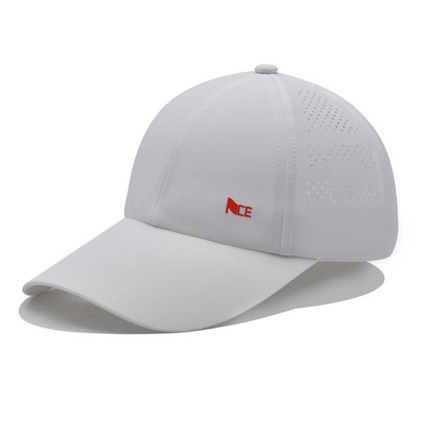 Fabricant de chapeaux à l'axe Nouveauté de la technologie en bande sans couture Style de baseball blanc Sport Chapeaux de baseball