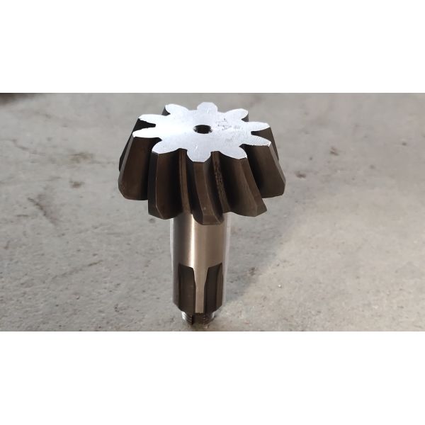 Precision Forged Bevel Gear 20CrMnTi Crown Pinion Gear For Load Tricycle Booster