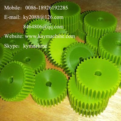 Gear wheels with small modulus NYLON SPUR GEAR Engineering Plastics Roller Chain Sprockets Idler Sprockets factory