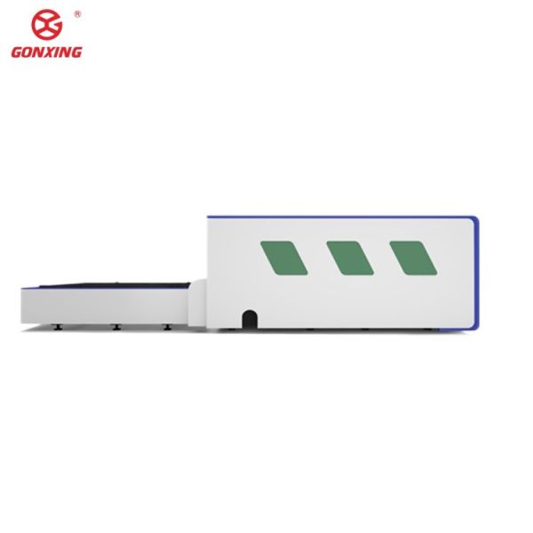 Industrial Double Table Model 6000w Sheet Metal Laser Cutting Machine with 4-axis Configuration and Yaskawa Servo Motor