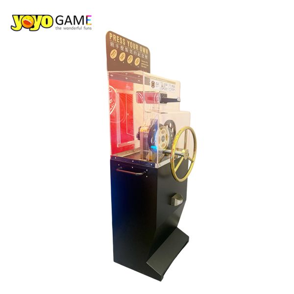 No-Electricity Custom Penny Press Machine Tourist Diy Souvenir Coin Press Game Machine Penny Pressed Machine for Museum