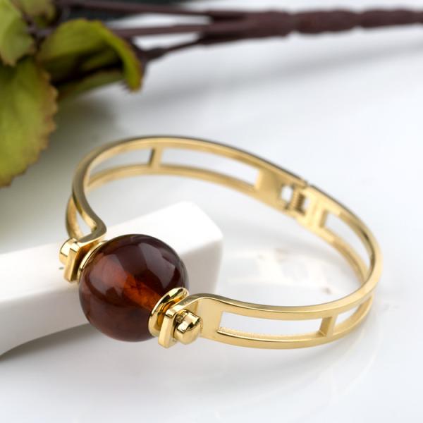 Stainless Steel with Red agate bead bracelet, Fashion Jewelry Stainless Steel Pearl Bracelet